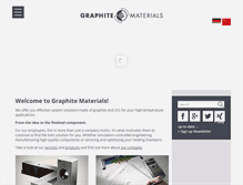 Tablet Screenshot of graphite-materials.com